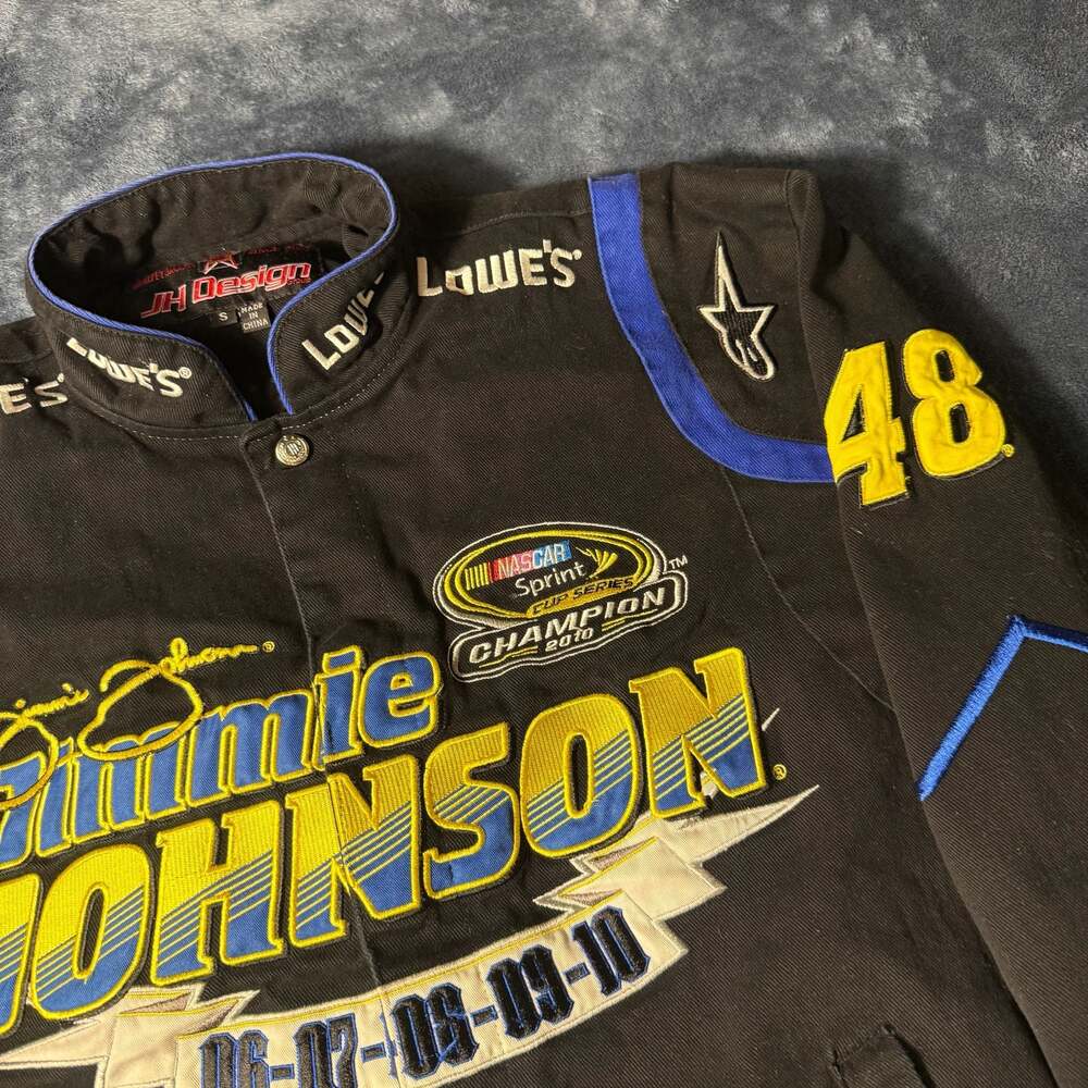 JH Design NASCAR Jimmie Johnson #48 Lowe's 5-Time Champion Racing Jacket